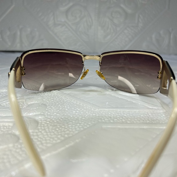 Vintage Christian Dior Rectangular Plastic Sunglasses - Picture 6 of 9